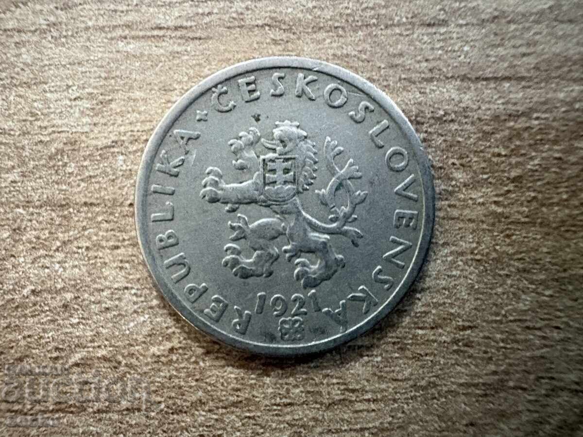Cehoslovacia - 20 hellers (1921) cu preț € 0.36 | 0.70 BGN Cehoslovacia - 20 hellers (1921) cu preț € 0.36 | 0.70 BGN