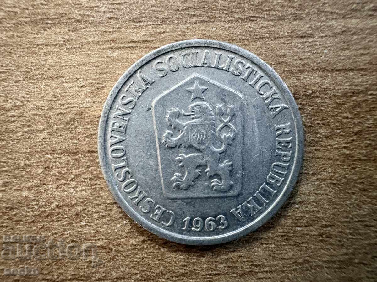 Cehoslovacia - 10 haleri (1963) cu preț € 0.40 | 0.78 BGN Cehoslovacia - 10 haleri (1963) cu preț € 0.40 | 0.78 BGN