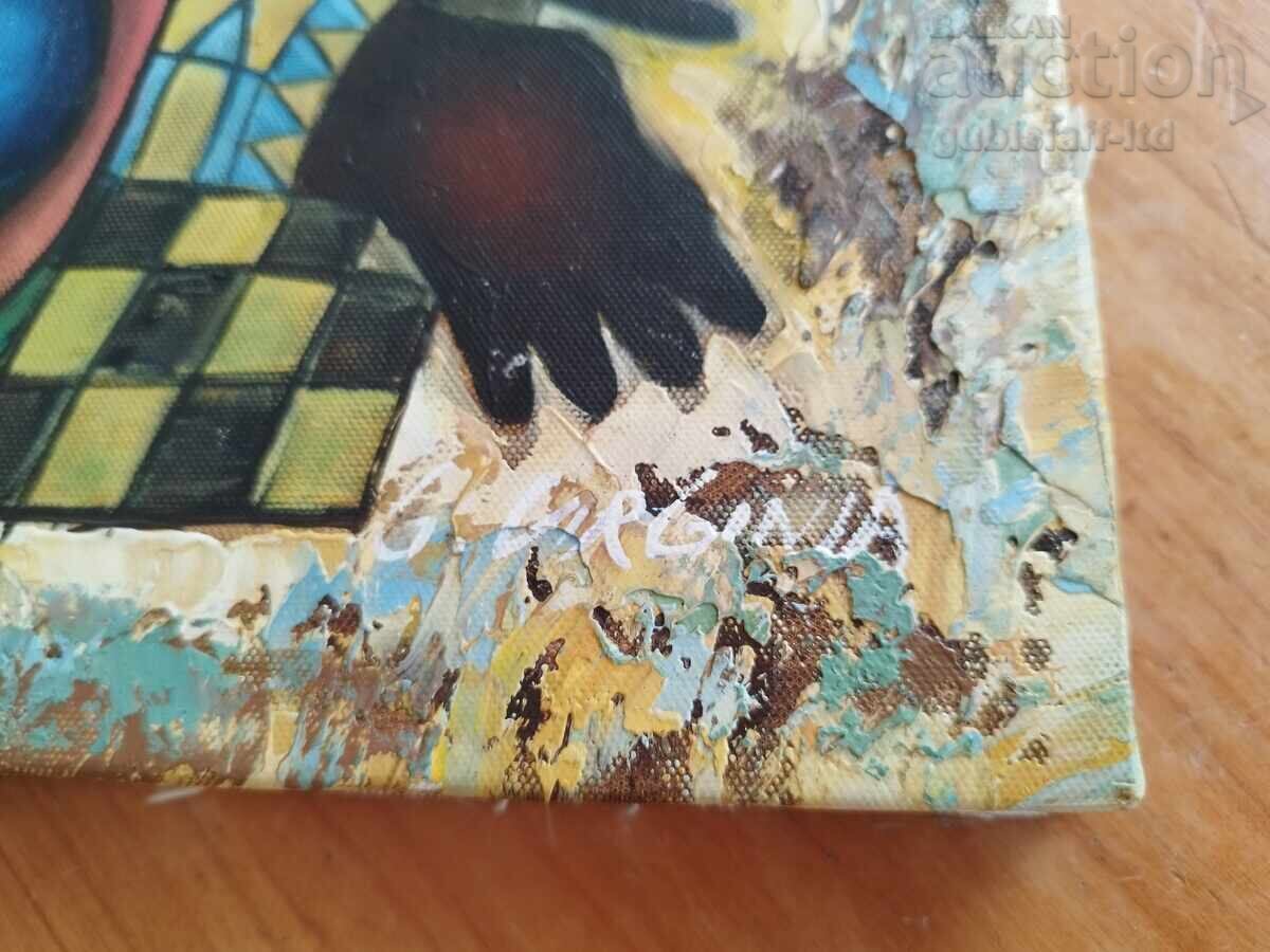 Auction  Painting "Family", Art. G. Virginia