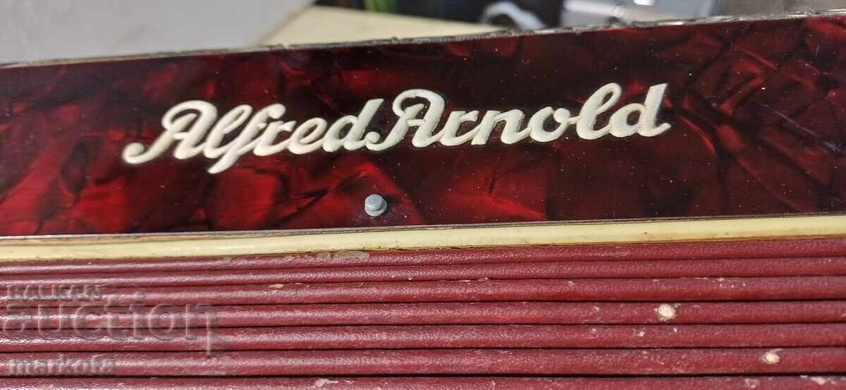 Acordeon german rar - „Alfred Arnold” - 48 bași - B.Z.C - 6
