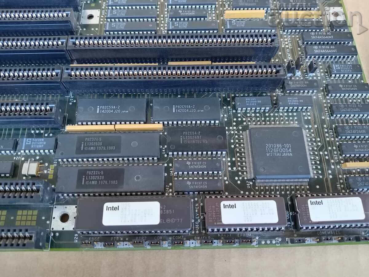 Доставка на INTEL  старинна платка дъно на компютър 80те RAM