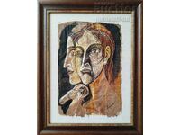 Tablou "Om și natură", prof. Stoimen Stoilov