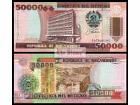 MOZAMBIQUE 50000 50,000 Meticai, P 138, 1993 UNC /c
