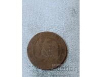 Franța 10 centime 1857 B