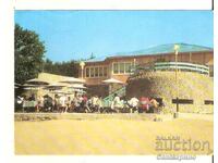 Carte poștală Bulgaria satul Byala regiunea Varna Camping Luna-Bar Buncăr
