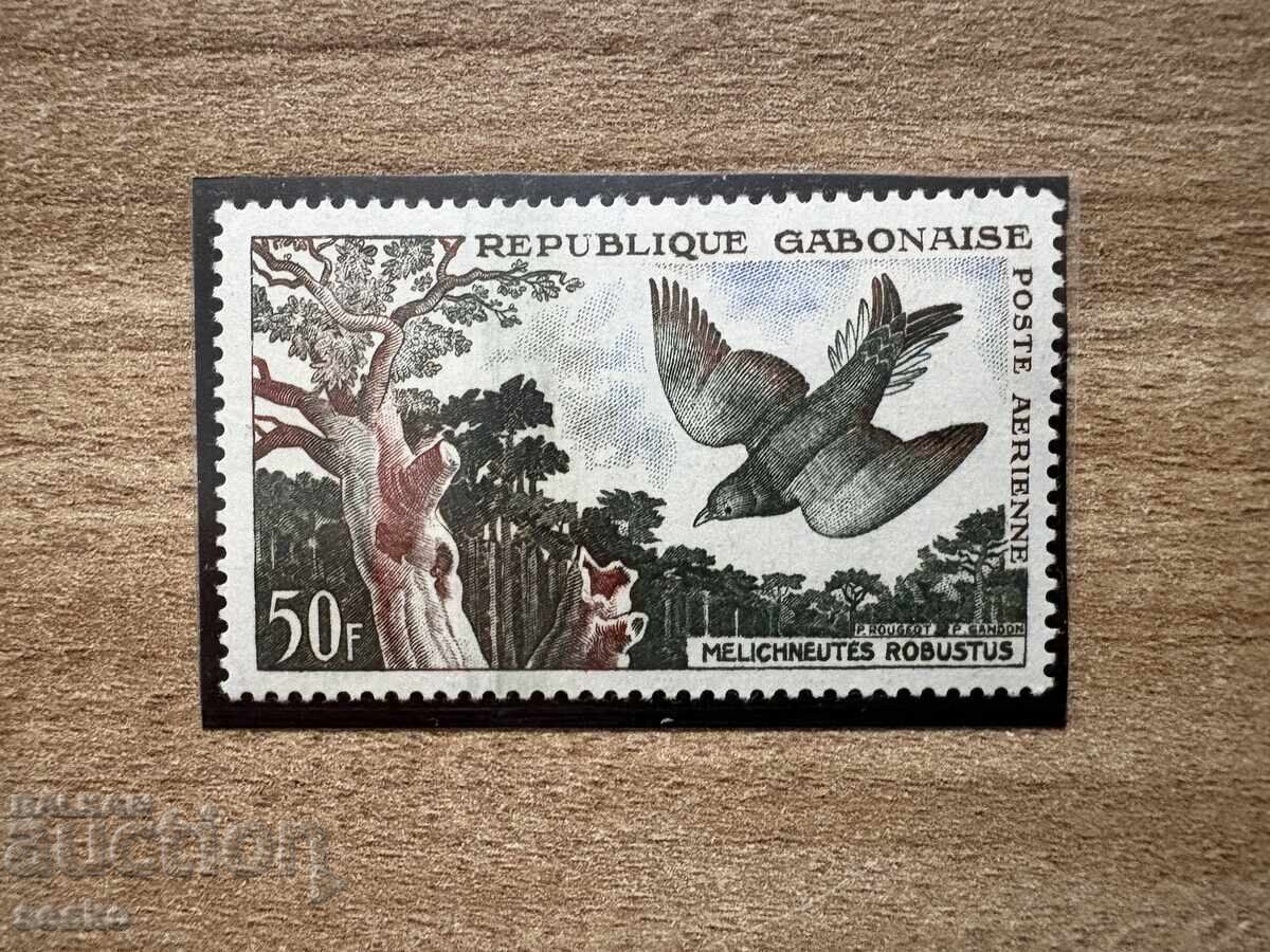 Gabon - Poștă aeriană - Păsări (1967) MNH