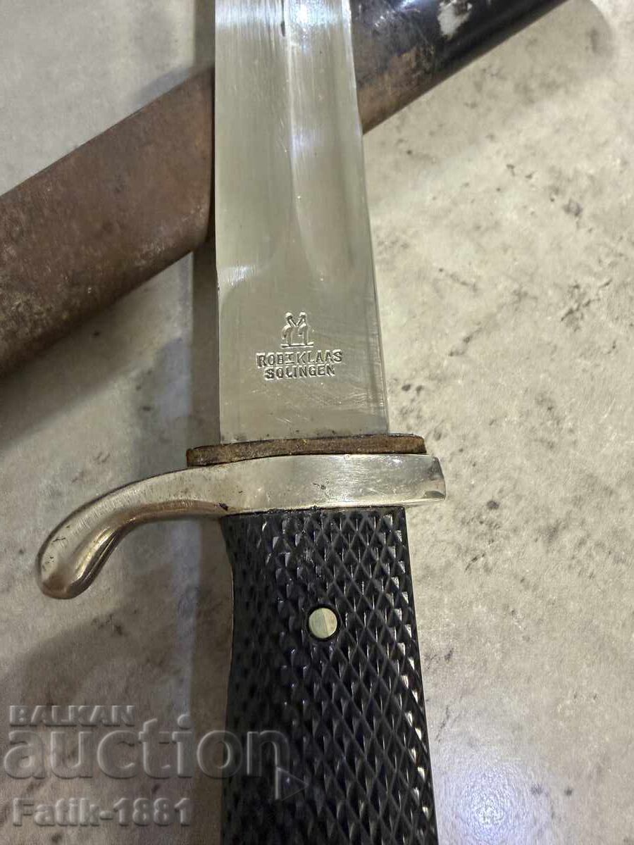 Γερμανική ξιφολόγχη παρέλασης για τουφέκι Mauser, ξιφολόγχη, μαχαίρι με μπαστούνι με τιμή € 195.00 | 381.39 BGN