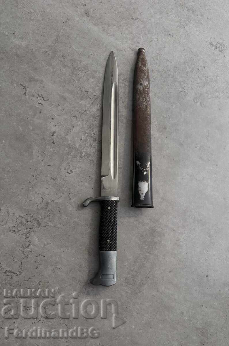 Baionetă de paradă germană pentru pușcă Mauser, baionetă, cuțit cu baston cu preț € 220.00 | 430.28 BGN