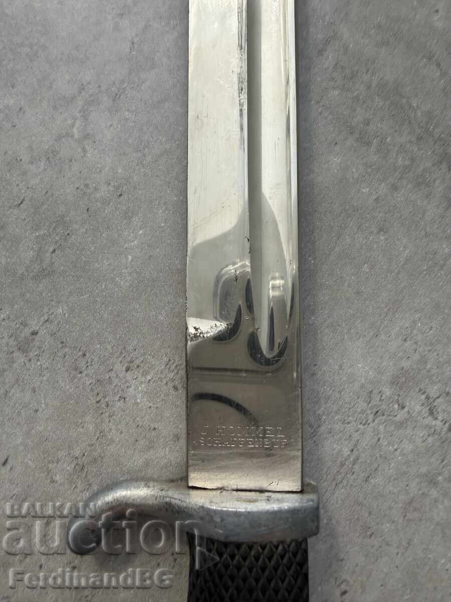 Licitație Baionetă de paradă germană pentru pușcă Mauser, baionetă, cuțit cu baston