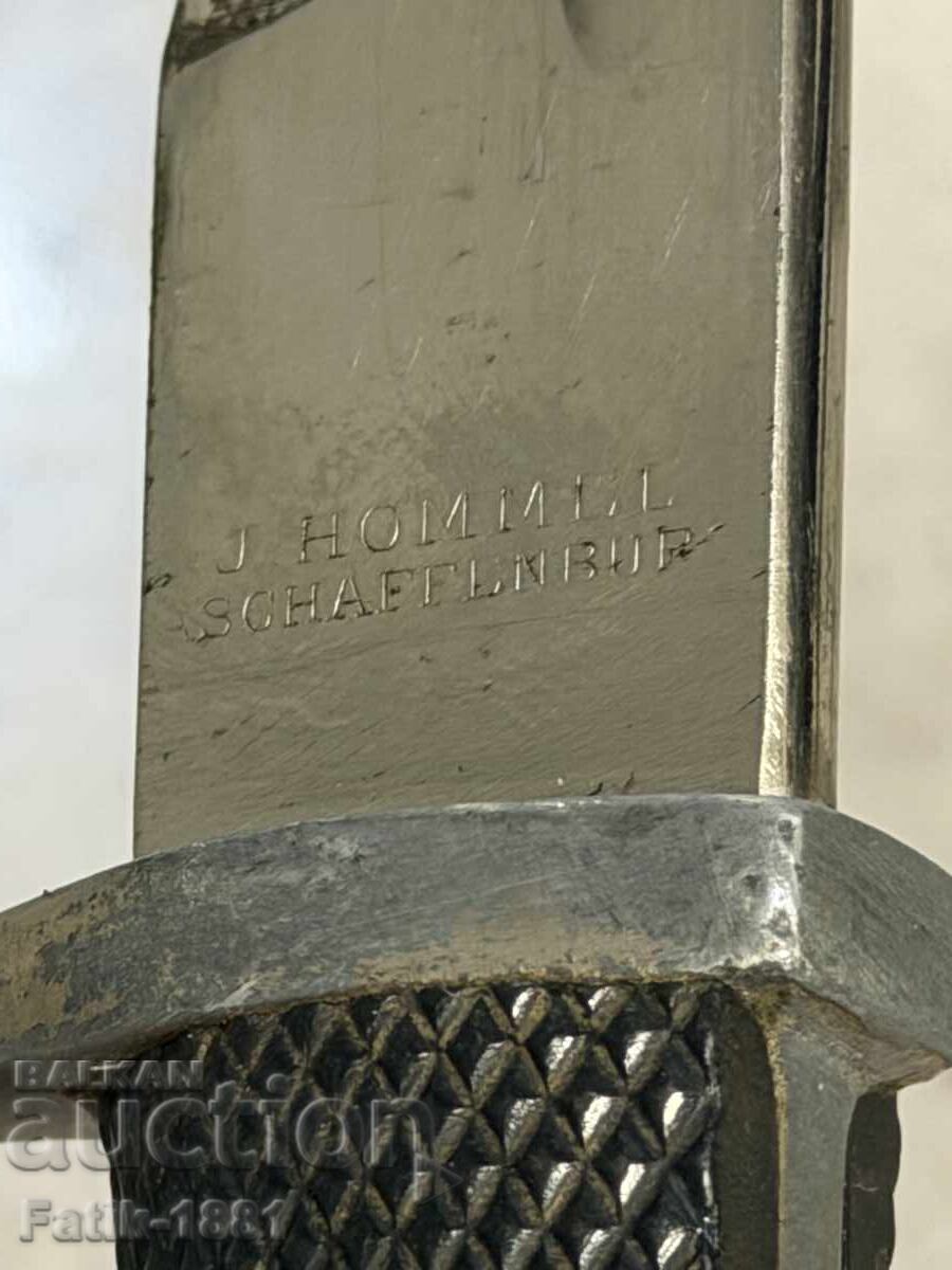 Livrarea Baionetă de paradă germană pentru pușcă Mauser, baionetă, cuțit cu baston