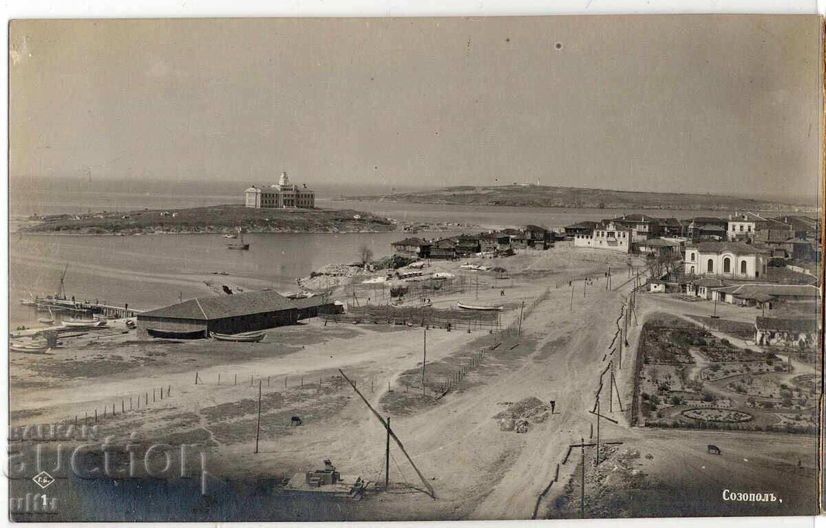 Bulgaria, Sozopol, Panorama, dublă, neutilizată cu preț € 60.00 | 117.35 BGN