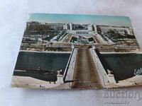 Καρτ ποστάλ Παρίσι, η Γέφυρα της Ιένας και το Παλάτι Σαγιό