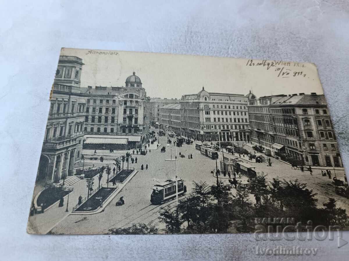 Ταχυδρομική κάρτα Wien Altnanplatz 1911