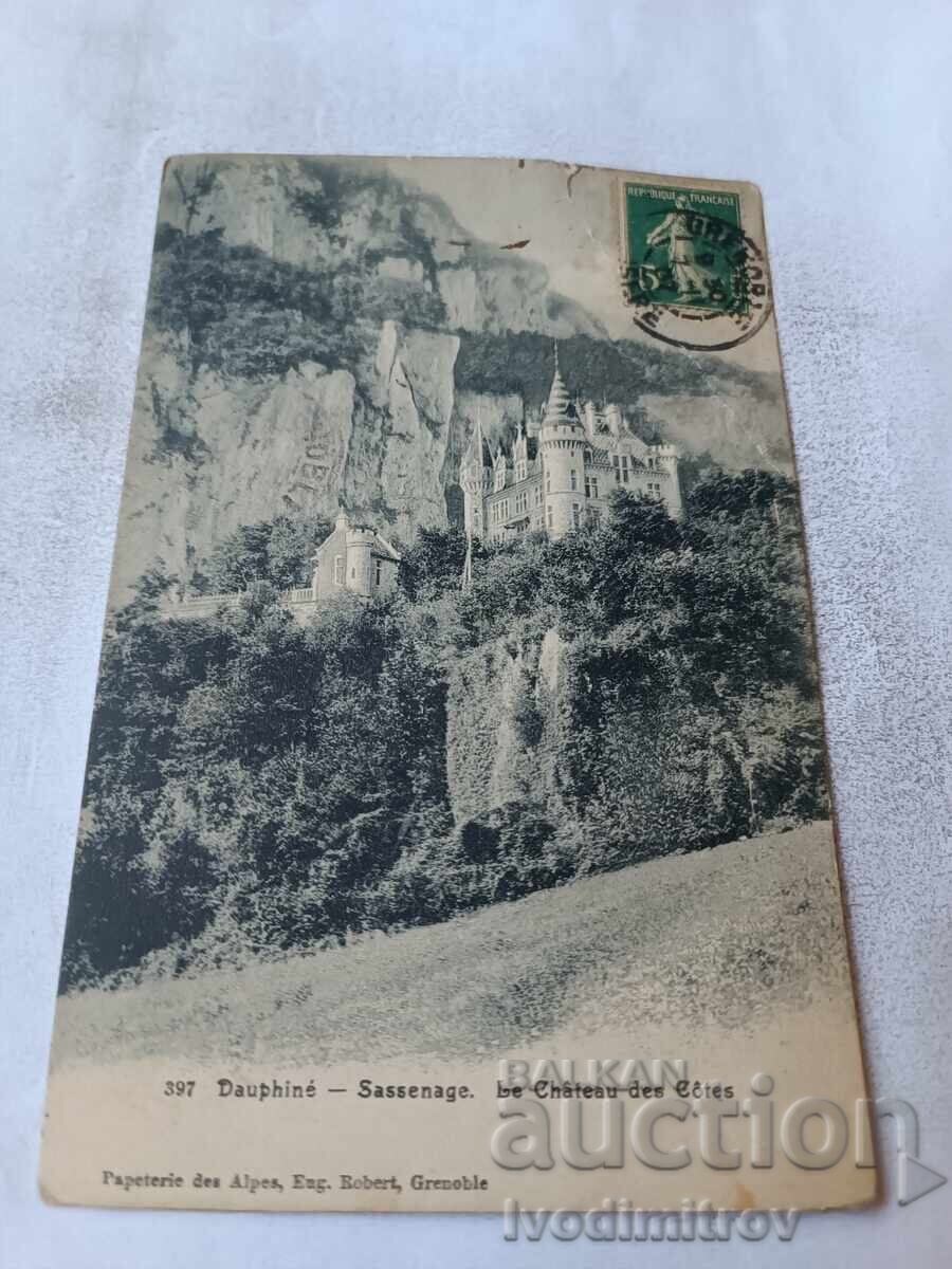 P K Dauphine - Sassenage Le Chateau des Cotes 1907