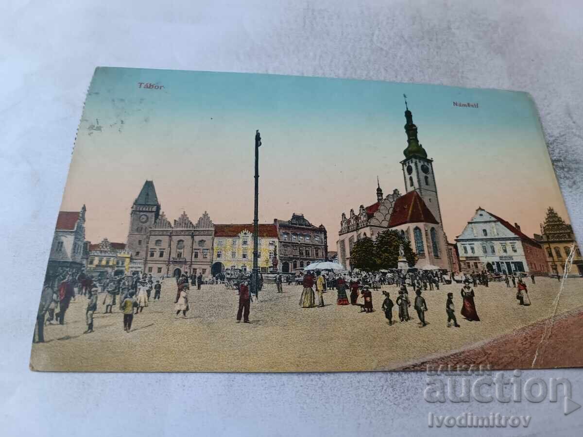 Carte poștală Tabor Namesti