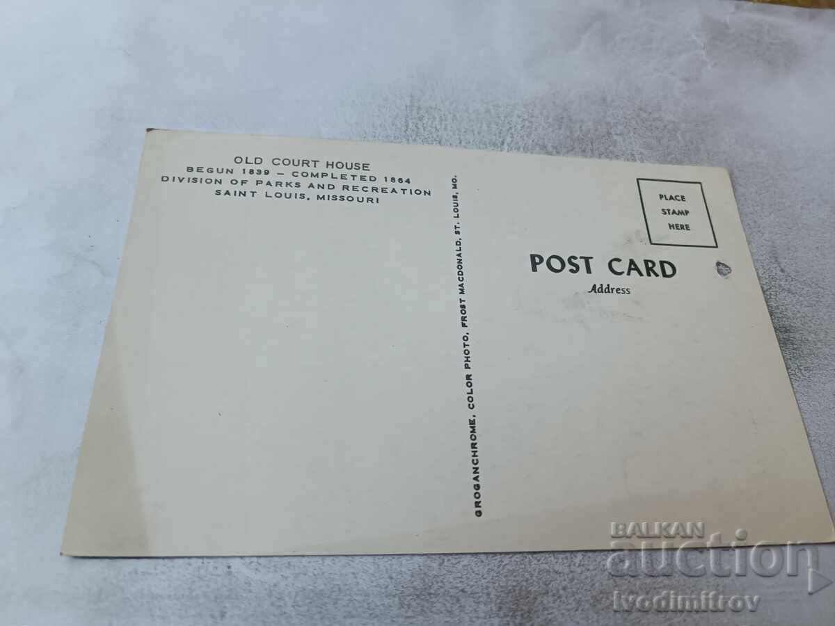 Carte poștală Saint Louis Old Court House cu preț € 0.48 | 0.94 BGN Carte poștală Saint Louis Old Court House cu preț € 0.48 | 0.94 BGN