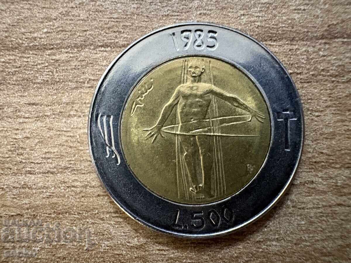 Σαν Μαρίνο - 500 λιρέτες (1985) - Καταπολέμηση των ναρκωτικών