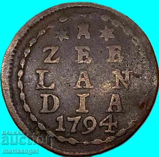 Δημοπρασία 1 Σεντ 1794 Ολλανδία 1 Ντουίτ Ζηλανδία