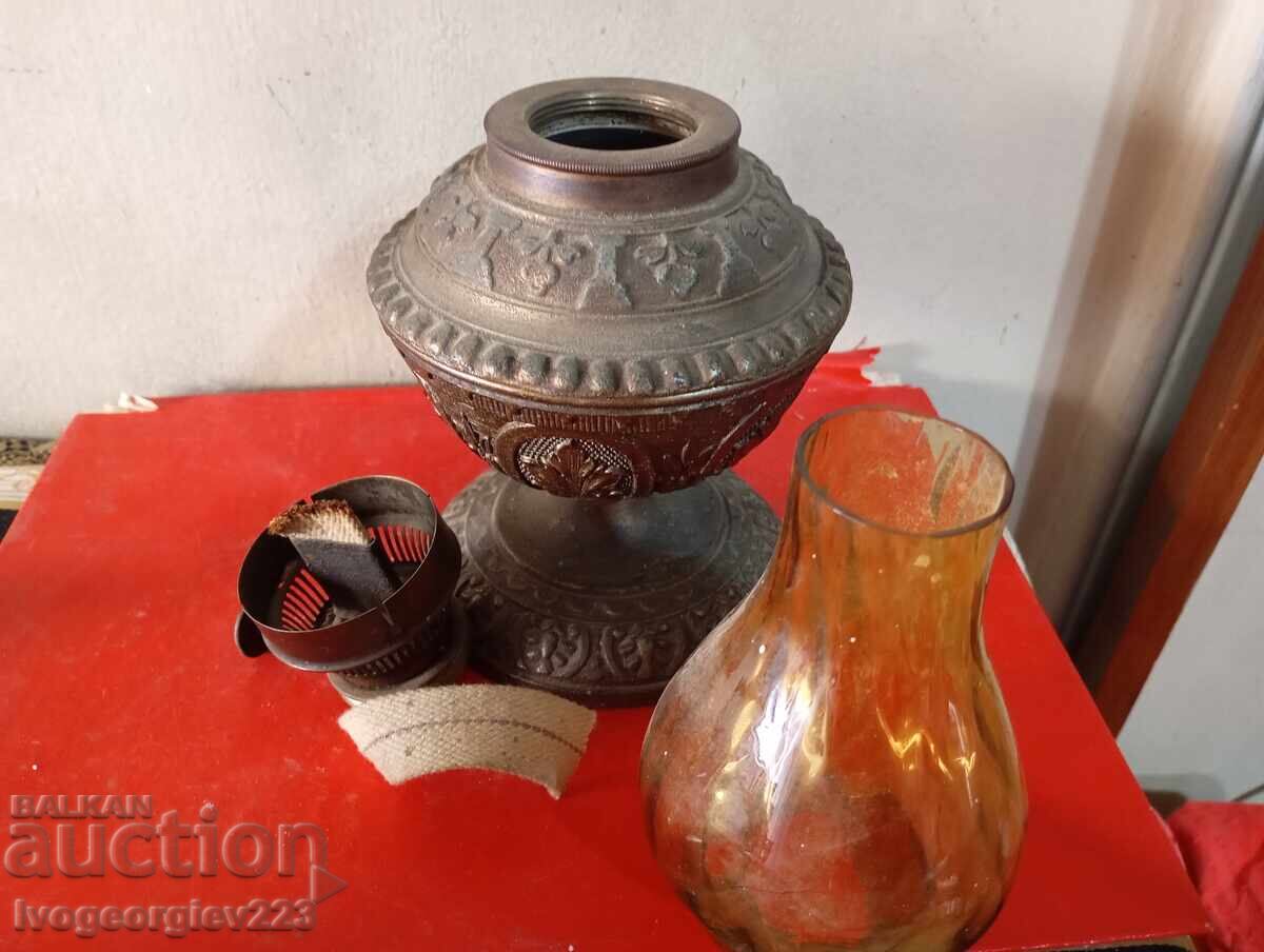 Lampă pe gaz (petrol) Art Deco - 5
