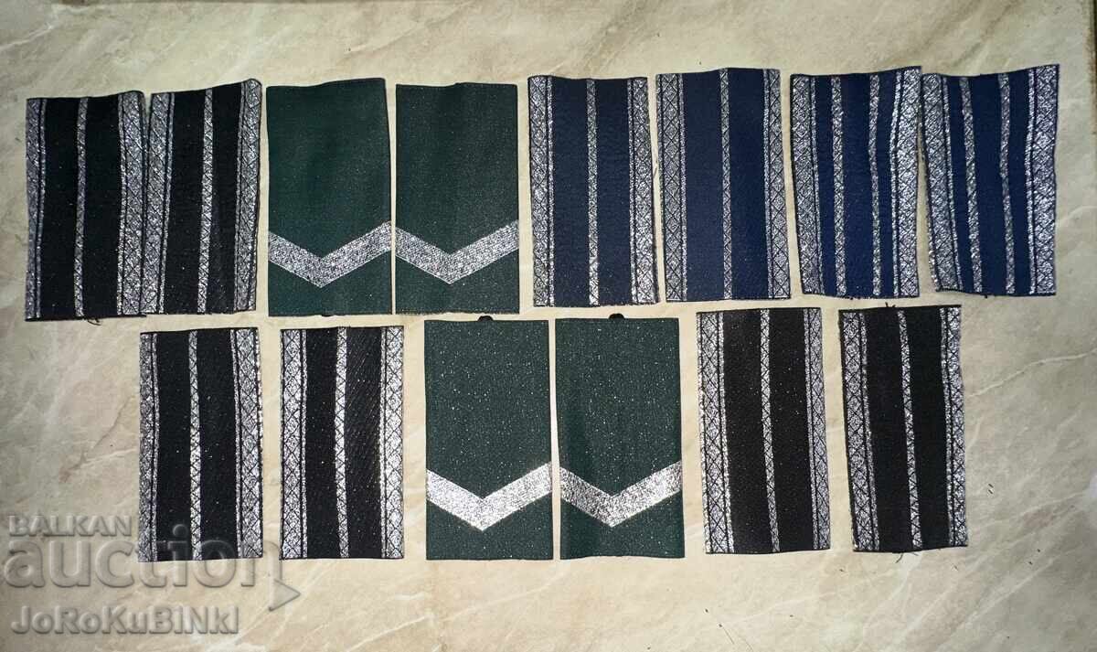 Lot epoleți—7 seturi