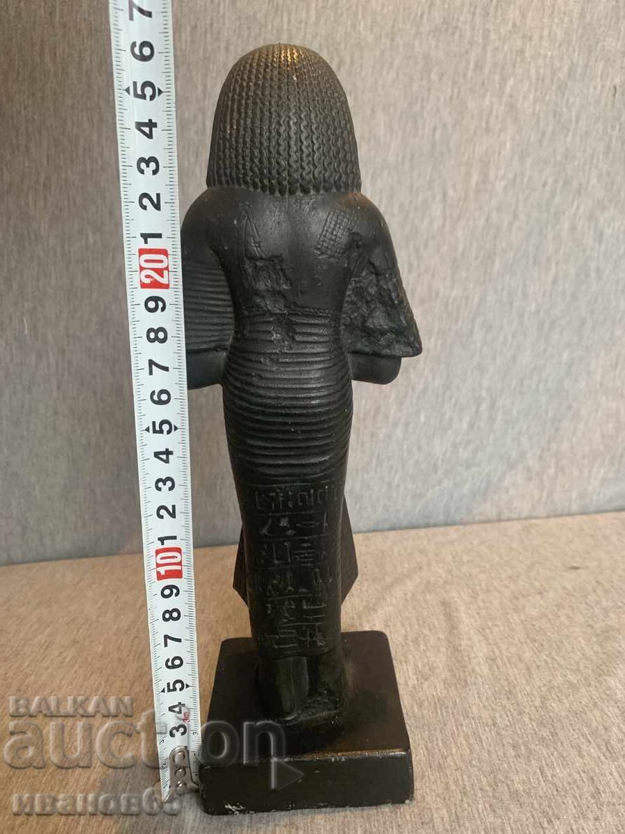 Auction  Old statue of the Egyptian goddess Isis