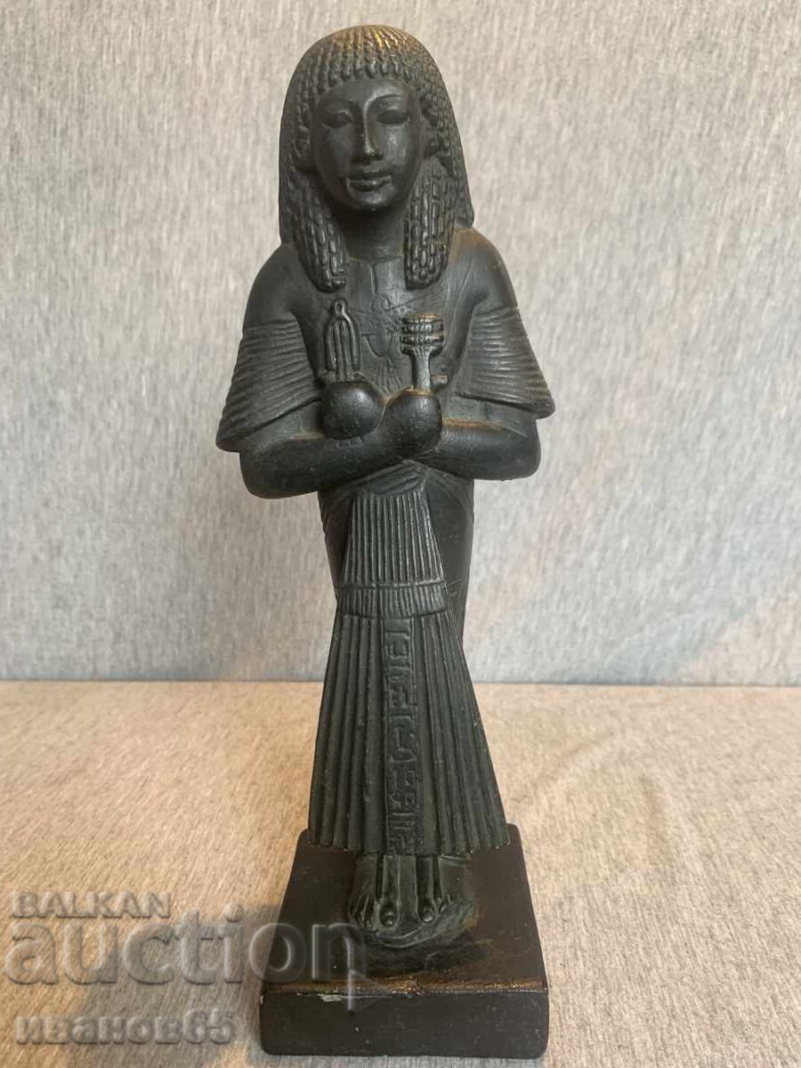 Old statue of the Egyptian goddess Isis - 6
