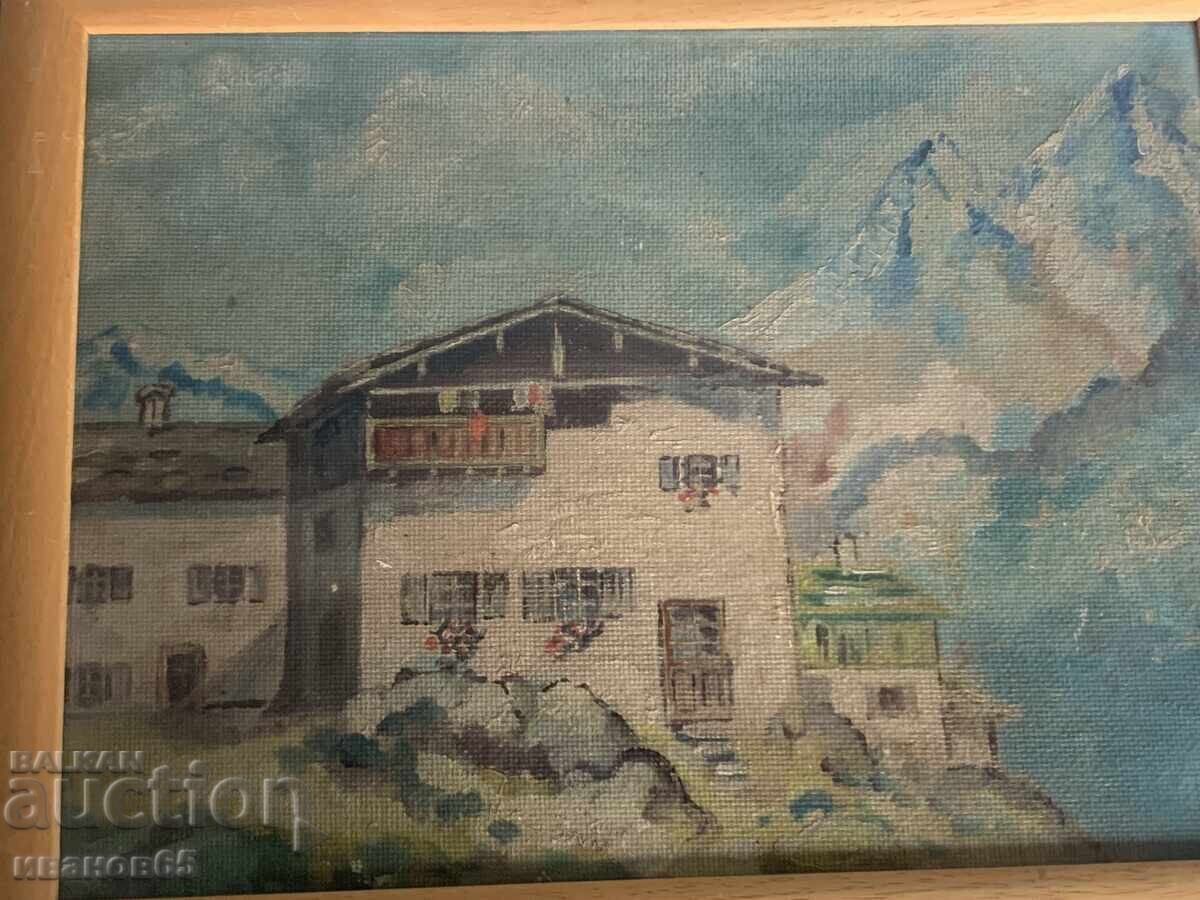 Ελαιογραφία ορεινού τοπίου με τιμή € 25.00 | 48.90 BGN