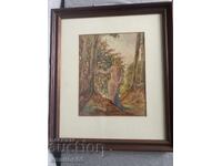 καμβάς βόλτα στο δάσος