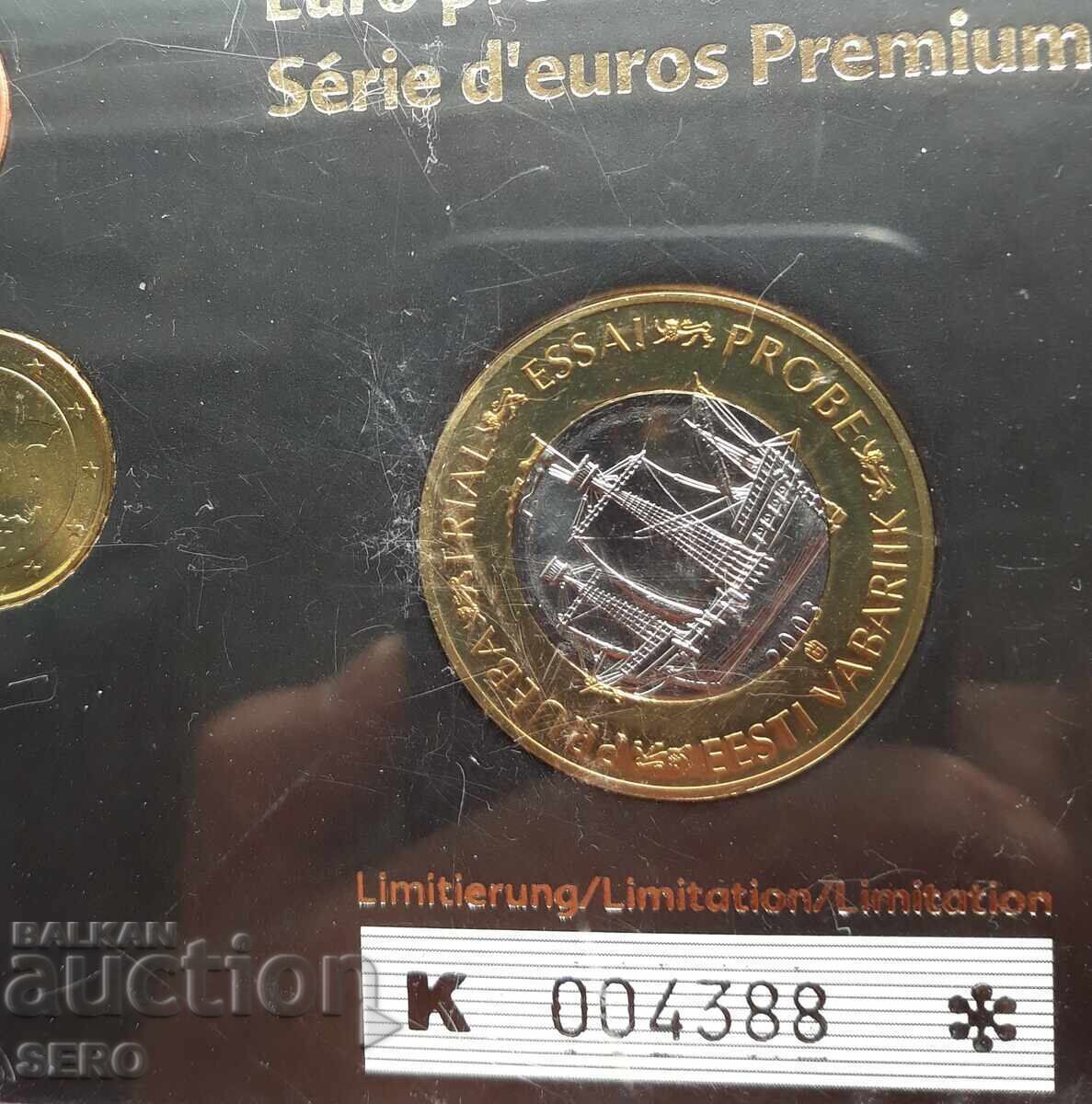 Δημοπρασία Εσθονία - ΣΕΤ 2011 από 8 Ευρώνομισματα +1 ευρώ 2003 - Δοκιμαστικό