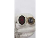 Ранна Българска Царска Офицерска Кокарда - цар Борис III