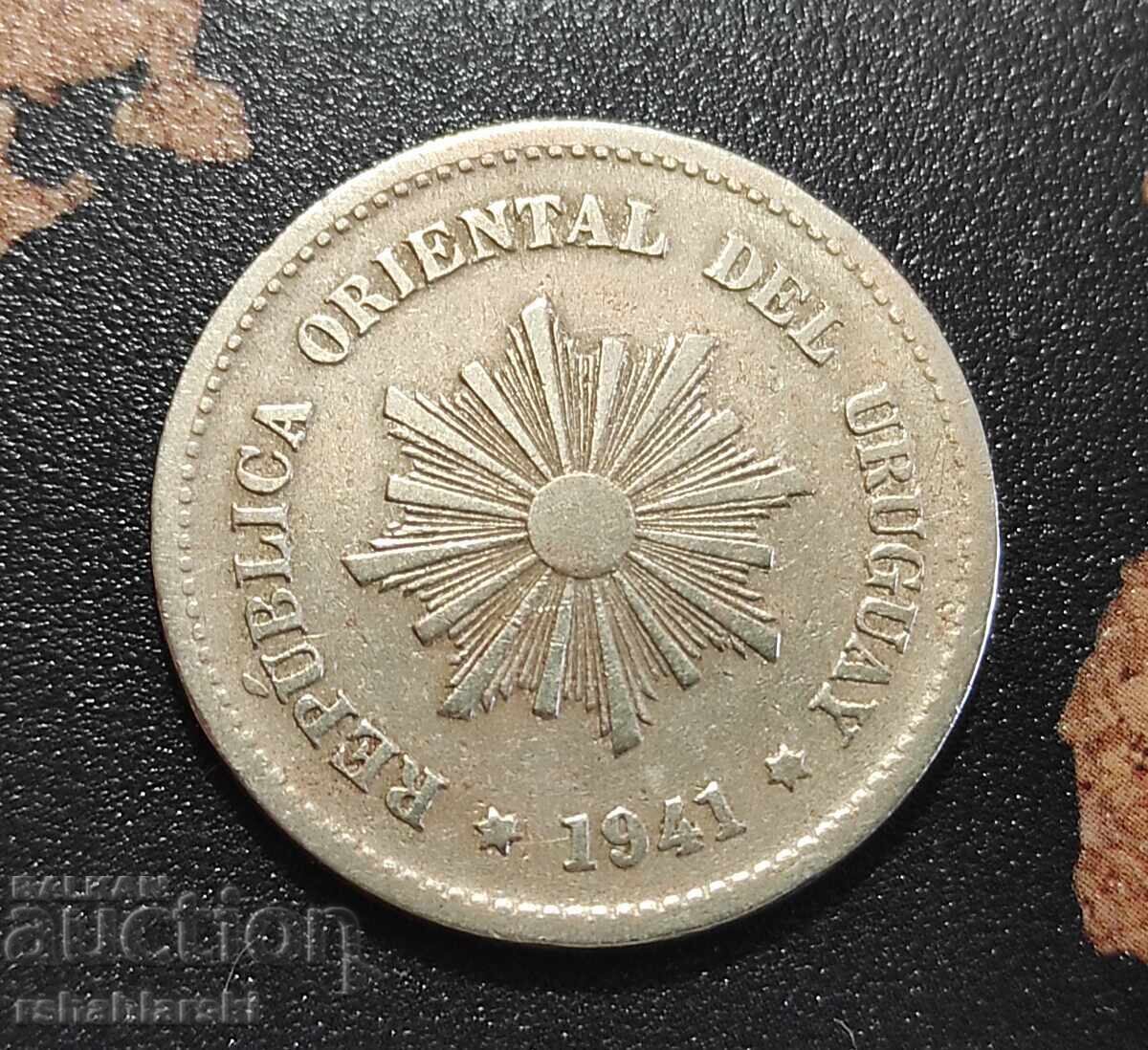 Monedă Uruguay 5 centésimos, 1941 cu preț € 2.00 | 3.91 BGN