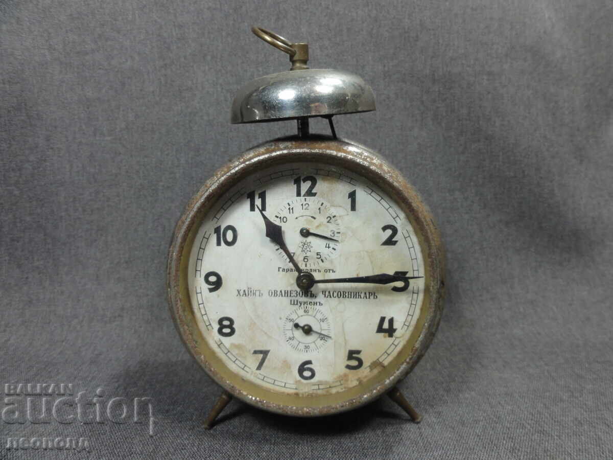 CEAS DEȘTEPTĂTOR MECANIC RETRO VINTAGE JUNGHANS ȘUMEN