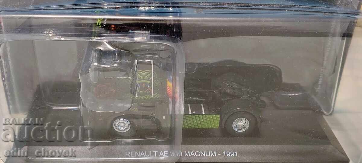 Camion 1/43 Hachette/IXO Renault AE 500 Magnum (1991) - Verde - 6