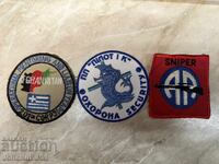 Lot Embleme—3 bucăți