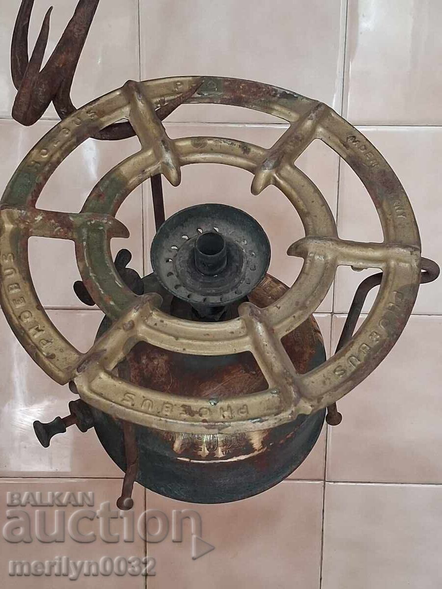 Δημοπρασία Γερμανικό γκαζάκι PHOEBUS εστία γκριλ συσκευή 1919-1922