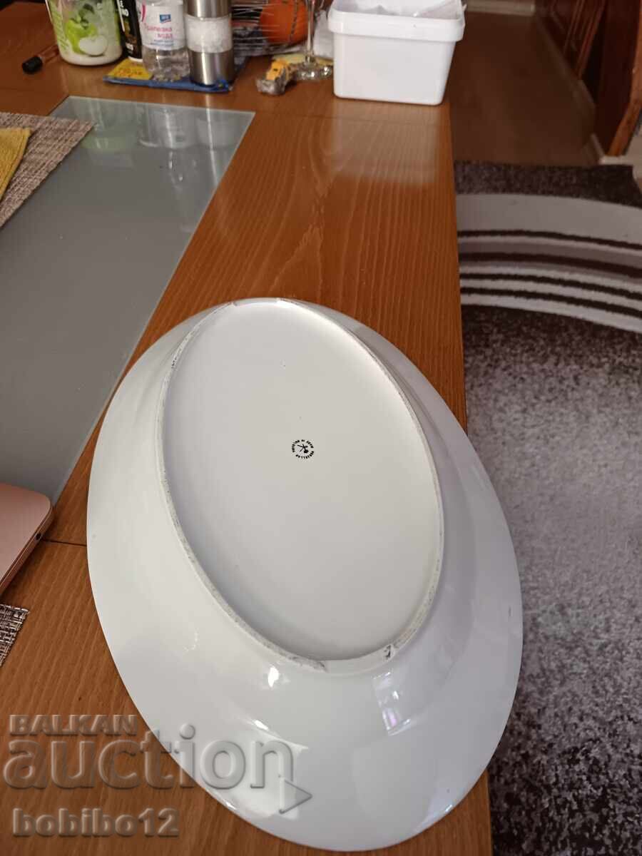 Porcelain platter large plate - 6 Porcelain platter large plate - 6