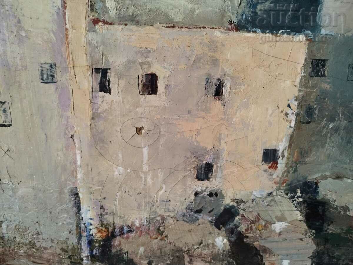 Ζωγραφική, αστικό τοπίο, τέχνη. Χρώμα Tsvetkov (1932-1989) - 5