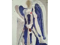 Painting, "Angel", by prof. Svetozar Benchev