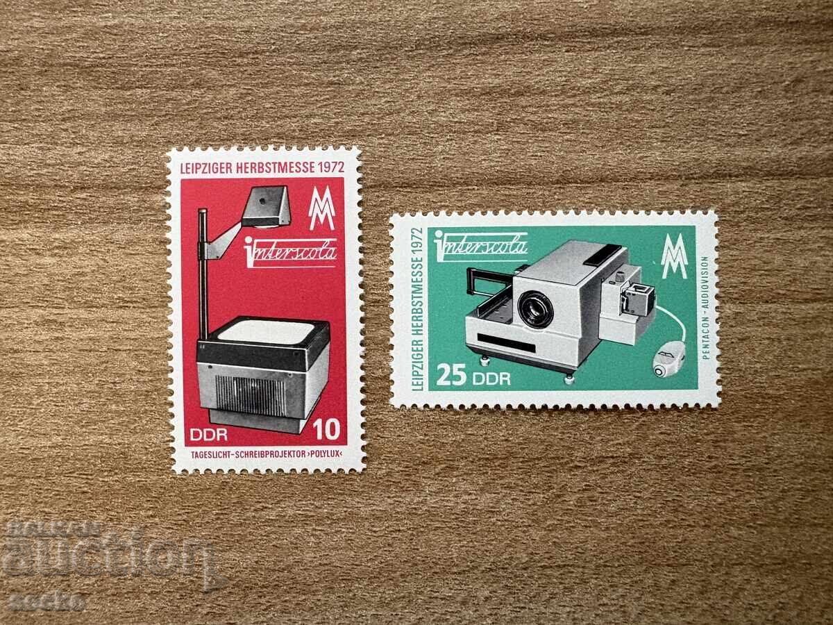 ΛΔΓ - Φθινοπωρινή Έκθεση Λειψίας (1972) MNH