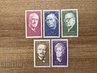 RDG - Personalități celebre (1972) MNH