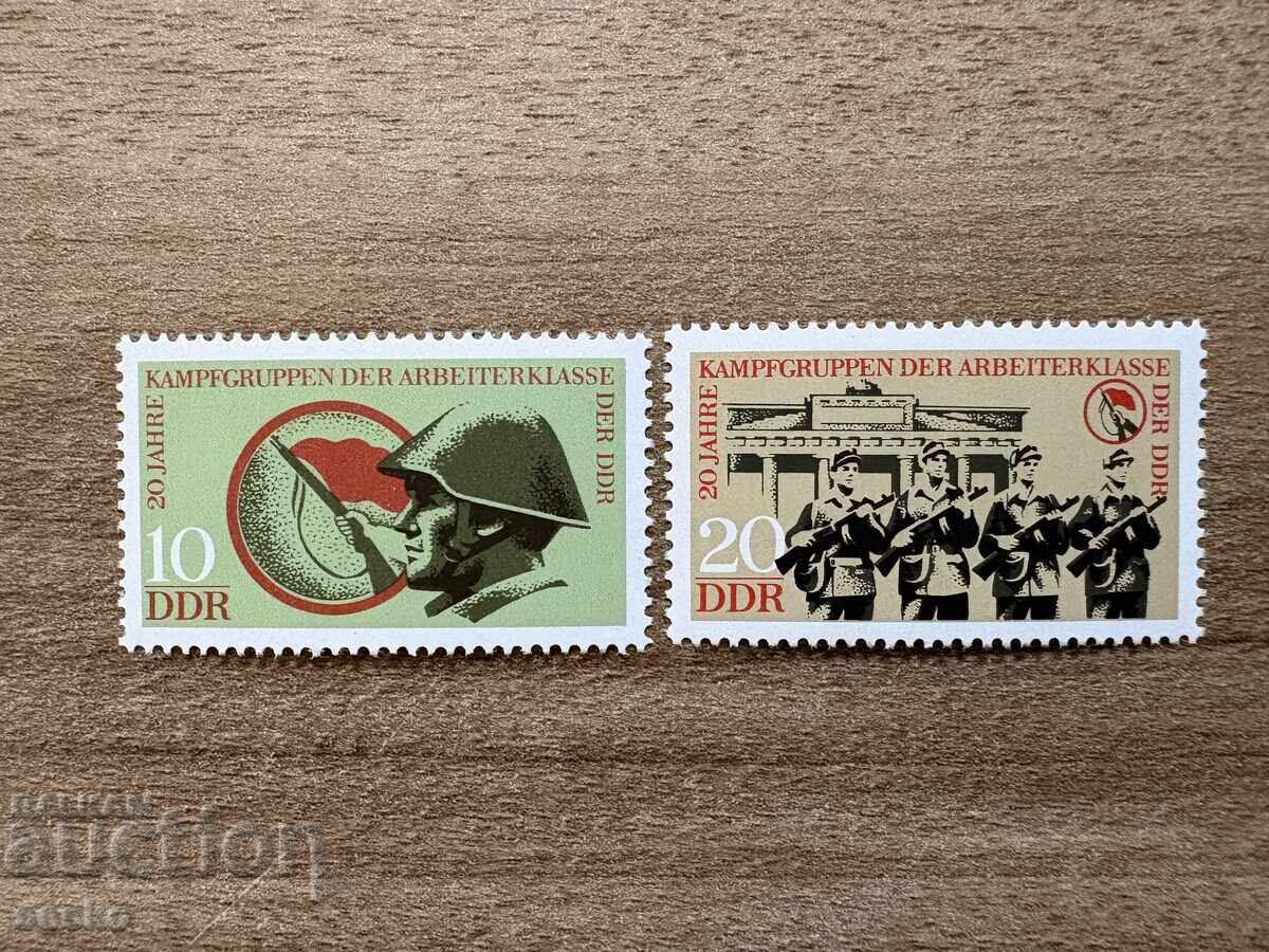 RDG - 20 g. grup militarizat al muncitorilor (1973) MNH