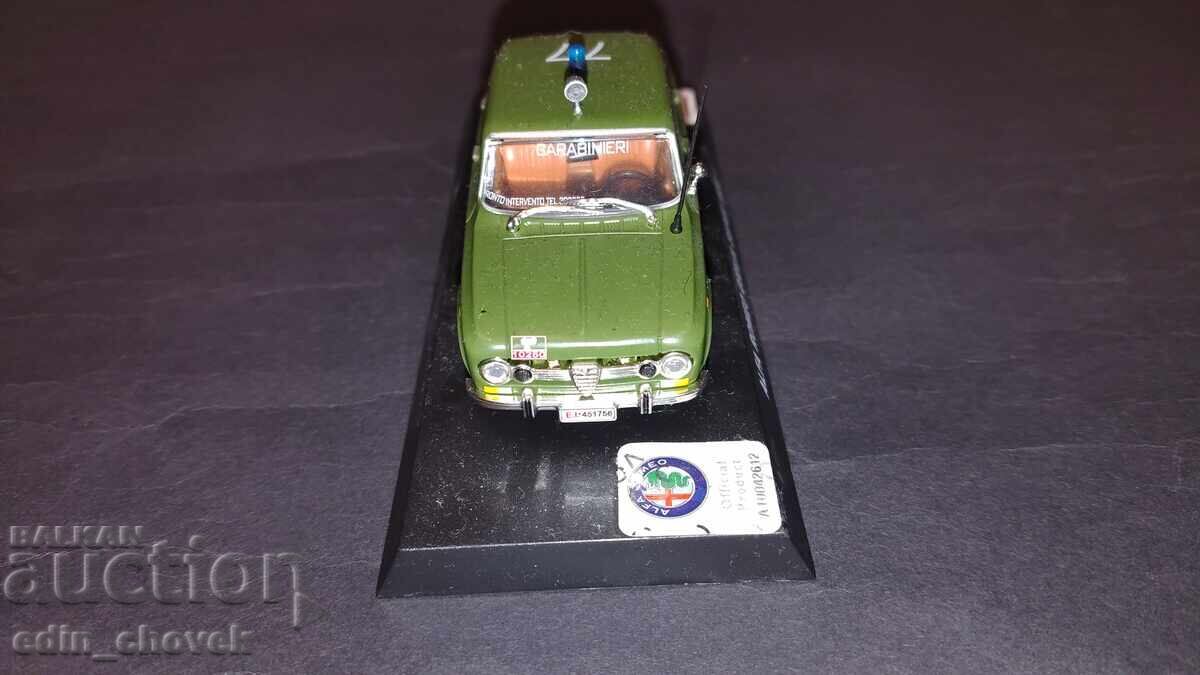 1/43 Alfa Romeo Giulia Super 1970 Carabinieri Ιταλική αστυνομία με τιμή € 13.00 | 25.43 BGN