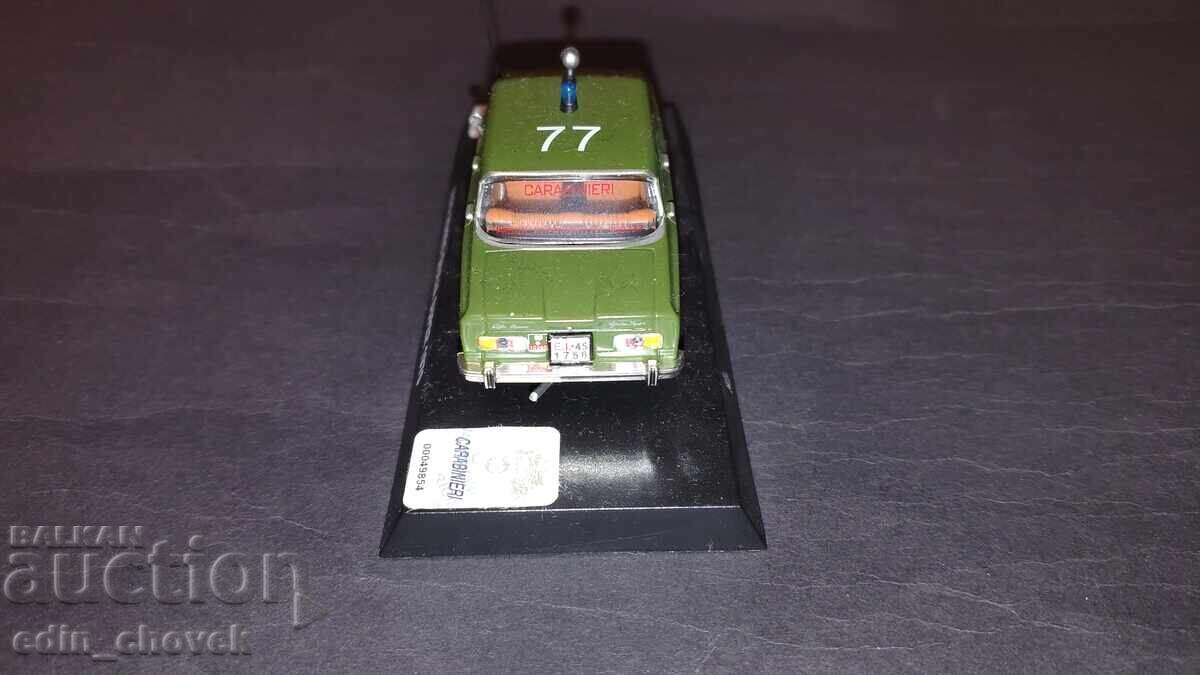 Licitație 1/43 Alfa Romeo Giulia Super 1970 Carabinieri Poliție Italiană