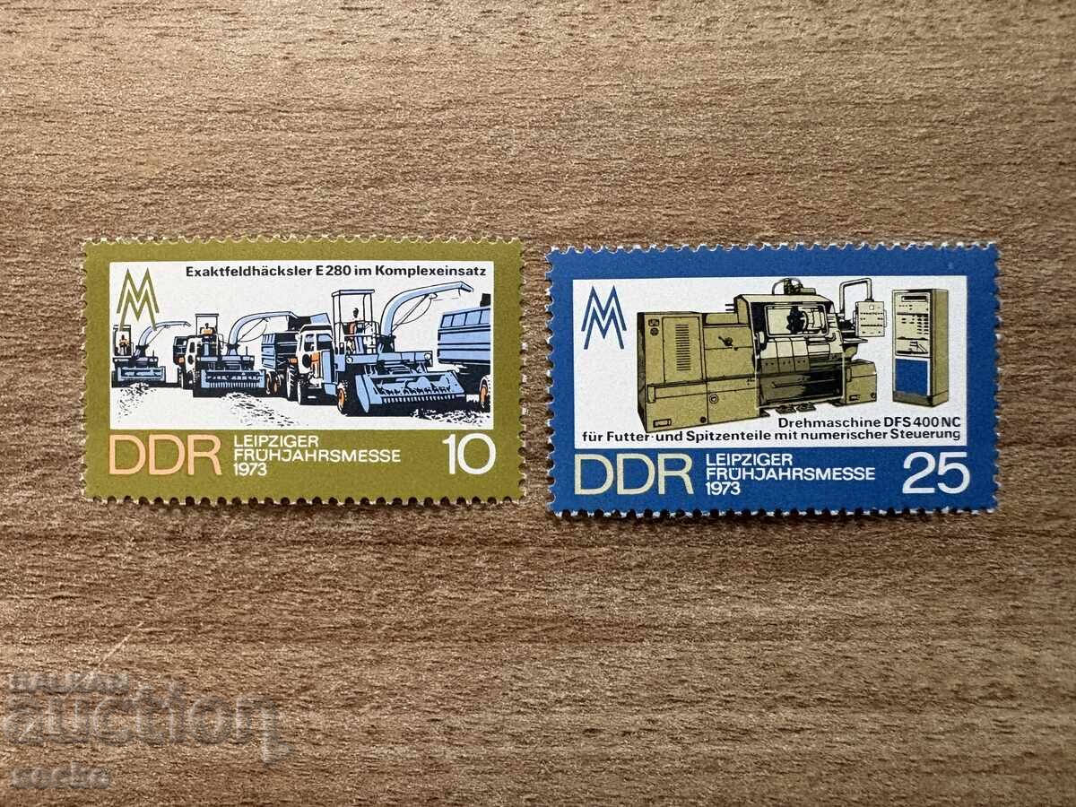 RDG - Târgul de primăvară de la Leipzig (1973) MNH
