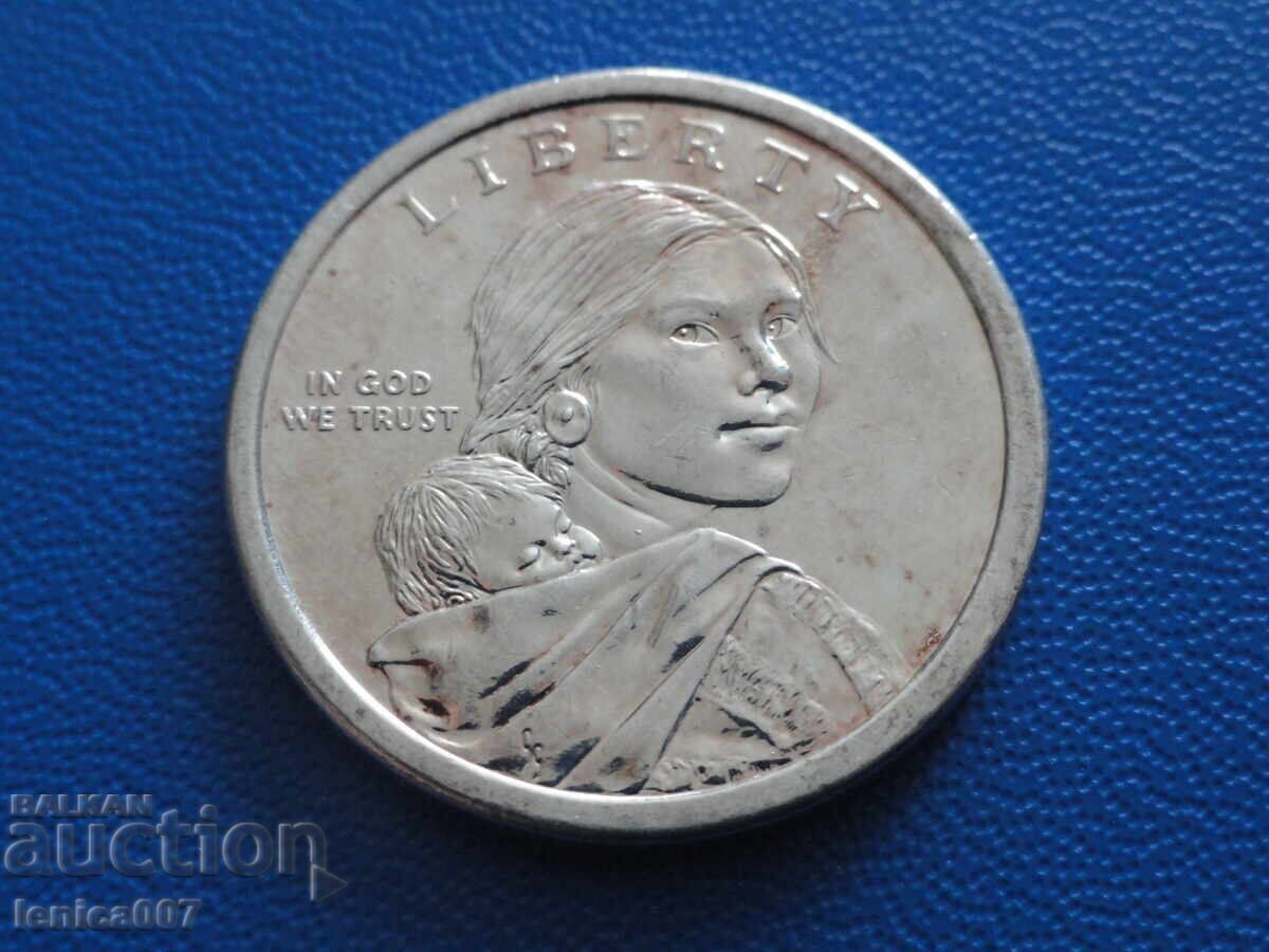 Auction  USA 2010 - 1 Dollar "Great Law of Peace" (Silver-plated)