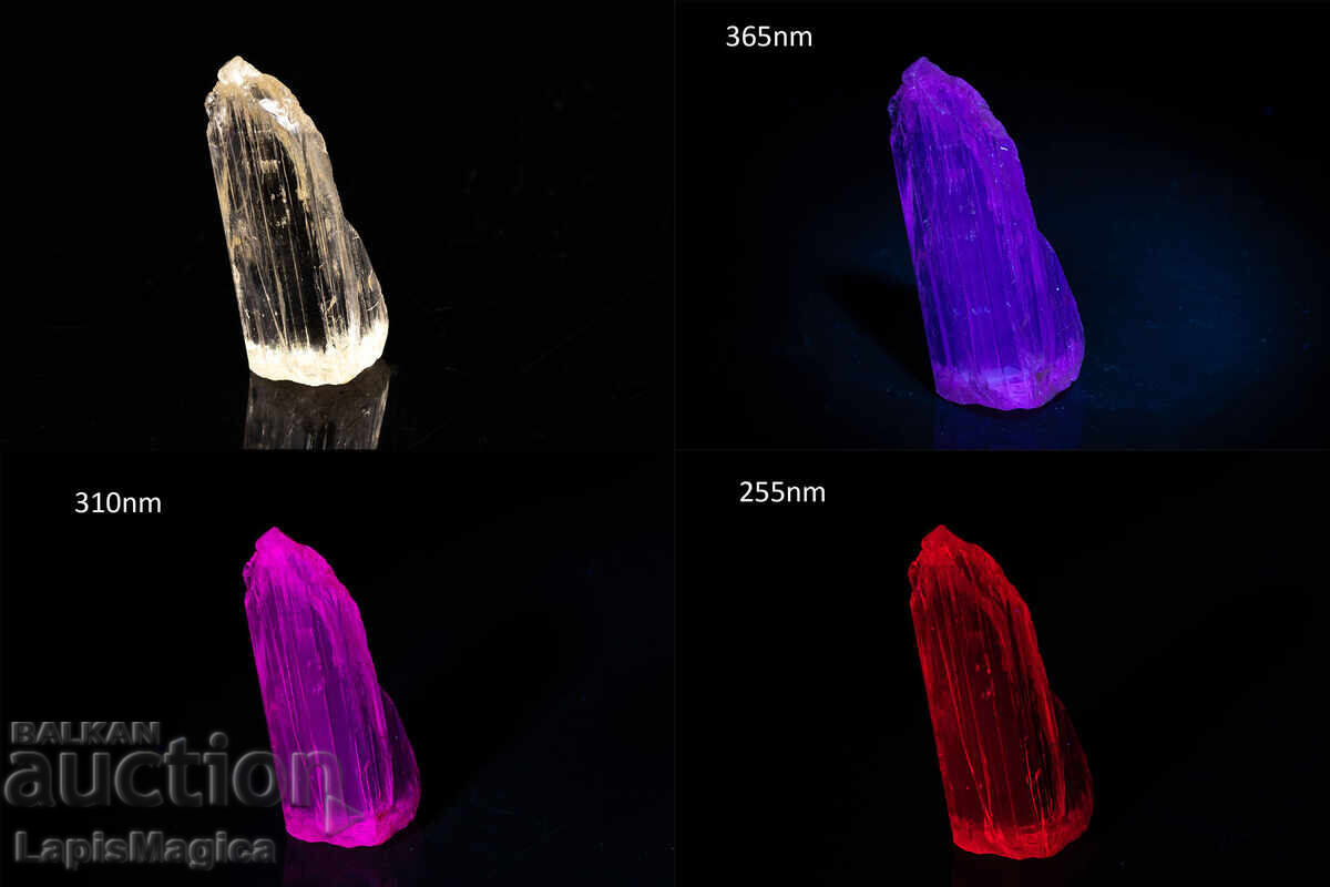 Cristal de scapolit fluorescent 16,1 ct