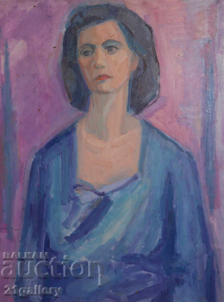 Oil painting portrait