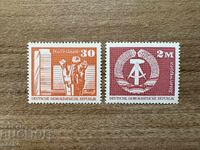 GDR - New regular stamps (1973) MNH