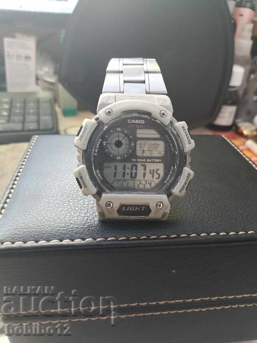 Παράδοση Ψηφιακό ανδρικό ρολόι Casio AE-1400WH-1A Παράδοση Ψηφιακό ανδρικό ρολόι Casio AE-1400WH-1A