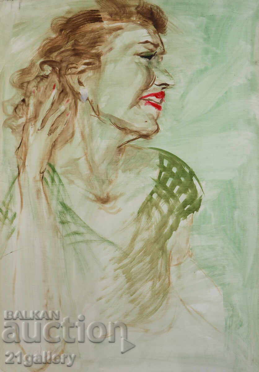 Tablou în ulei portret